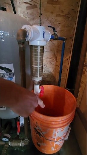 Cleaning a Sediment Filter