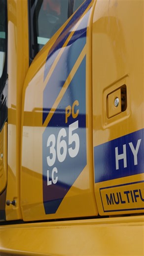 The Komatsu PC365LC-11 multifunction plus excavator is now available in North America, bringing key updates to efficiency and performance. Offering an electric swing system and “boom-up” power assist — helping deliver faster cycles, up to 15% more productivity and fuel savings of up to 20%. A refreshed cab, KomVision camera system and improved attachment control round out a machine built for smoother, more efficient work on today’s jobsites. Visit our website to learn more: https://bit.ly/492YF4