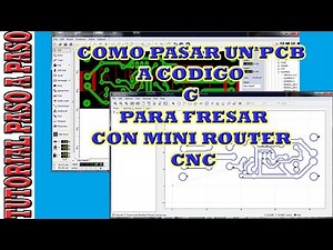 HOW TO TRANSFER A PCB TO G-CODE. STEP-BY-STEP AND WELL-DETAILED TUTORIAL