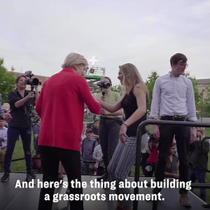 I won’t stop taking selfies with supporters—no matter how big the crowd—because they’re more than just a photo opportunity. They’re an opportunity to hear directly from the people I’m fighting for. Will you chip in today to help make my next selfie line possible? | Elizabeth Warren