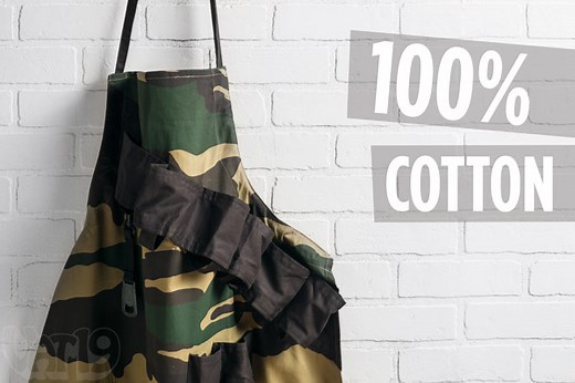 Grill Sergeant Apron: 100% cotton BBQ apron