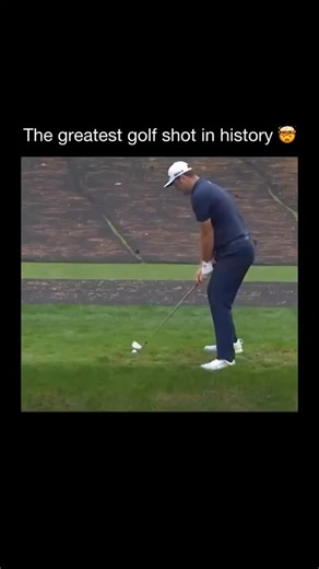 the perfect loop on Instagram: "During a Masters practice round in 2020, Jon Rahm hit one of golf's most jaw-dropping trick shots. On Augusta National's 16th hole, he skipped the ball across the pond - not once, but four times - before it climbed onto the green, curved toward the flag, and rolled straight into the cup for a hole-in-one. The crowd around the 16th erupted, and the clip went viral almost immediately. What made it even crazier was that Rahm had made another hole-in-one just a day ea