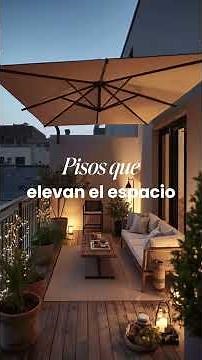 5 tips to decorate a small balcony and make it look elegant