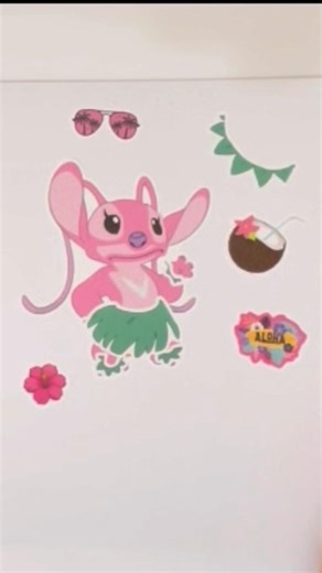 Stitch Sticker ASMR 💙 | Relaxing & Satisfying Sticker Video#Stitch #Sticker #Cute #Shorts