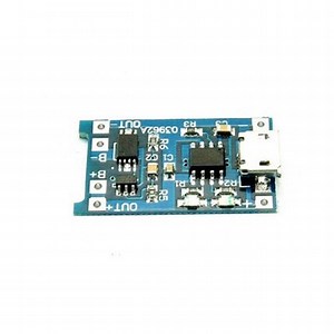 [Hot Item] Módulo de carga de batería de litio BMS Micro USB 5V 1A 18650 Tp4056 para Arduino