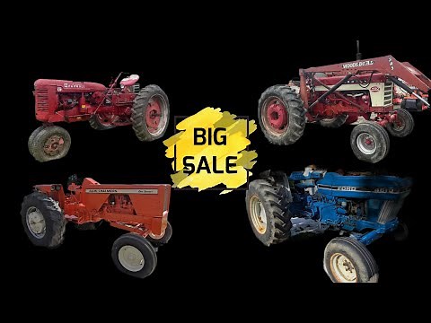 Greenhill Farms Annual Consignment Auction | Multi-Color Tractor Sale