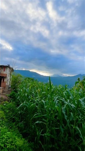 Sky blue view 🇳🇵# #nepal #nature