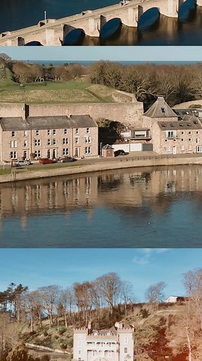 The Tweed runs deep, the light runs wide, Reflected gold on evening tide. No matter where the road may lead, My heart comes home to Berwick-upon-Tweed. | Michael Woodhouse