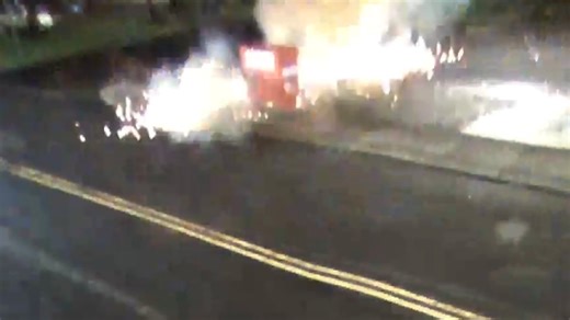 Smoke then sparks erupt from Vancouver ballot box in quick incendiary attack, new footage shows