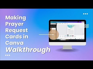 DIY Prayer Request Cards with Canva Template