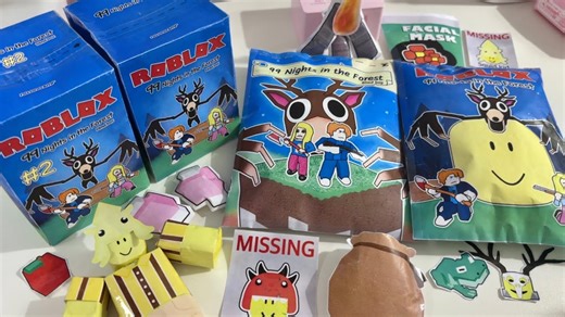 29K views · 349 reactions | [蝹Paperdiy蝹] Roblox 99 Nights in the Forest Paper Crafts Compilation ASMR✨ Unboxing | Blind box | HiHi Paperdiy | Facebook