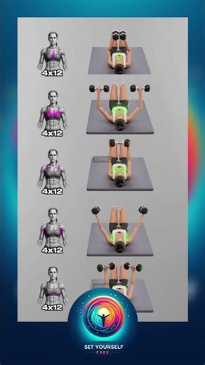 💪 Best Chest Exercises | Build Strength & Definition Fast 🔥🏋️‍♂️