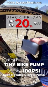Every cycling enthusiast should not miss out on the FLEXTAIL TINY BIKE PUMP! ✅Extremely compact and portable ✅Allowing for quick inflation of your bike Plus Black Friday Early Sale! 10% Off Sitewide 15% Off orders over $100 20% Off orders over $140 | Flextail | Facebook