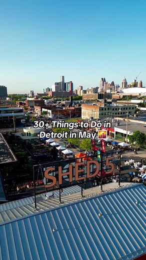 It’s May in Detroit and it’s time to get outside ☀️ The flowers are blooming, the city and weather are beautiful, and this month brings the return of our signature warm weather events & activities. From outdoor river tours, to Movement Music Festival, to countless ways across the Detroit metro area to get outside and have fun with family and friends, check out our list of 30 things to do in May during a trip to Detroit! #Detroit #May2024 #Spring #VisitDetroit #313 #DetroitLove