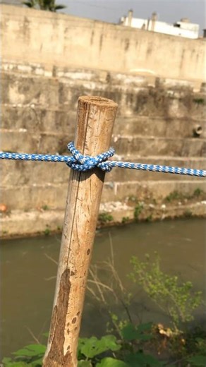 Simple rope knots skills!#youtube #shorts 💯