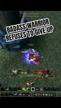 ⚡️GOOD FIGHT Against A BADASS Warrior In Arena - TBC Classic WoW⚡️