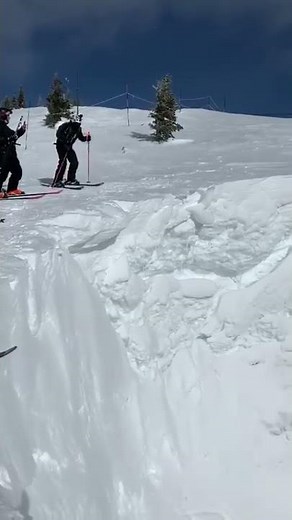 Jerry of year Sending from Corbet’s Couloir #skiing #ski #snowboarding #mountains #snow