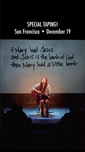 San Francisco! Special taping on 12/19 #comedymusic #musicalcomedy #bathroomgraffiti #comedy #funny