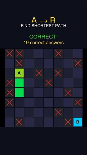 Find The Shortest Path Instantly – Most People Can't 🏆 Challenge Accepted? #5174