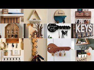 60 DIY Key Holder | Reuse Old Wood for Home Decoration useless|creative wall mounted & DIY design
