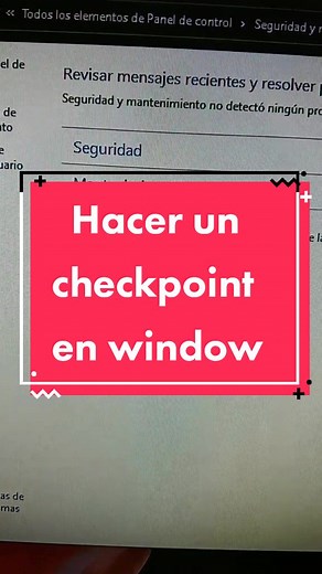 Cómo hacer un checkpoint en Windows de manera efectiva