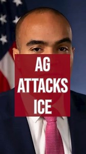 Brandi Kruse on Instagram: "Washington Attorney General Nick Brown called federal immigration agents “masked vigilantes.” Follow #unDivided across platforms. Link in bio. #ice #trump #border #politics"
