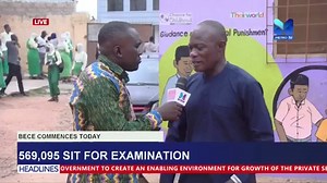 [Education] 569,095 Candidates Sit for the Basic Education Certificate Examination(BECE) today #MetroTVGhana #NewsBeat | Metro TV Ghana | Facebook