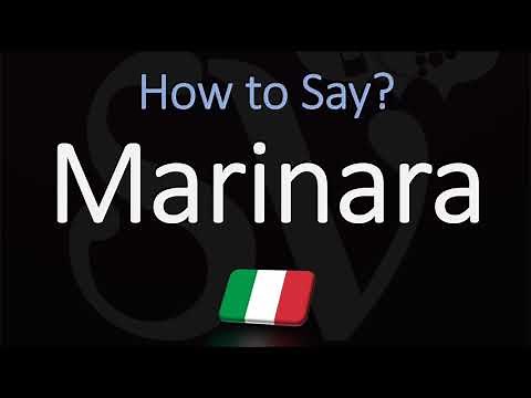 How to Pronounce Marinara Sauce (CORRECTLY) American, English, Italian Pronunciation