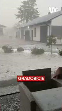 Violent Storm in the Lublin Region. Storms in Poland