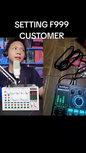 setting soundcard f999 #settingsoundcard #soundcardf999 #livehighlights #livesoundcard