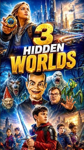 3 movies with Hidden World You Probably Missed! 🔥 | Fantasy Adventure Movies #shorts