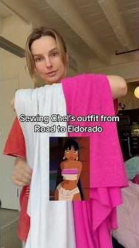 Sewing chel’s outfit from road to eldorado