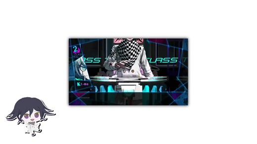 [ #NDRV3 ] // i love this scene so much #kaitomomota #kokichiouma #tenkochabashira #miuiruma angieyonaga danganronpa drv3