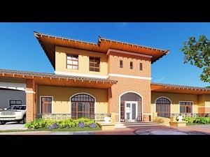 HOUSE DESIGN PLAN 44x20m Luxury Villa I Barrio Architect