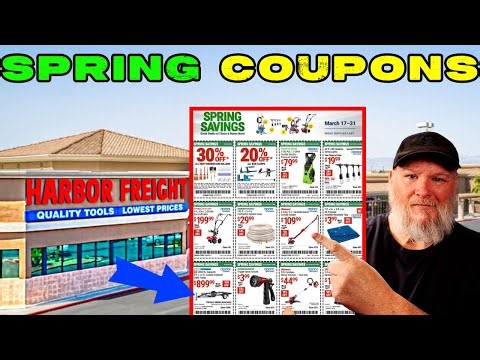 Harbor Freight Spring Coupons! (2025)