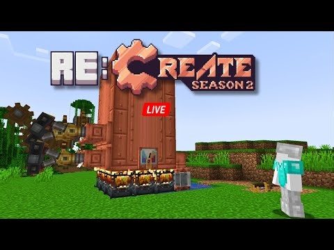 Create Mod Steam Tech & Base Expansion! (Re:Create S2)