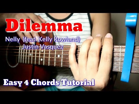 Dilemma - Easy Guitar tutorial / Nelly (feat. Kelly Rowland)