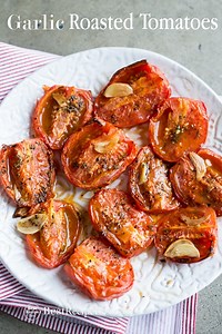 Garlic Roasted Tomatoes Recipe QUICK and EASY | Best Recipe Box