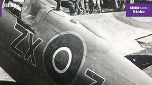 The Potteries Museum & Art Gallery has welcomed the spitfire back! To hear more about a special Spitfire fly-past, click here! 👇 https://www.bbc.co.uk/programmes/p09w07dq | BBC Stoke & Staffordshire