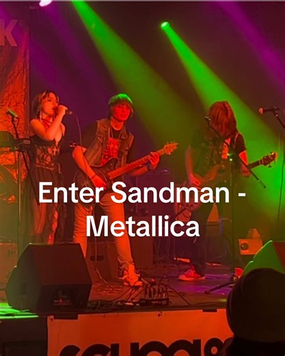 Rocking Enter Sandman: School of Rock Cover