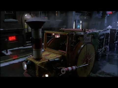 Batman Returns (1992) Saving first born scene (Batman stops Circus gang from kidnapping babies)