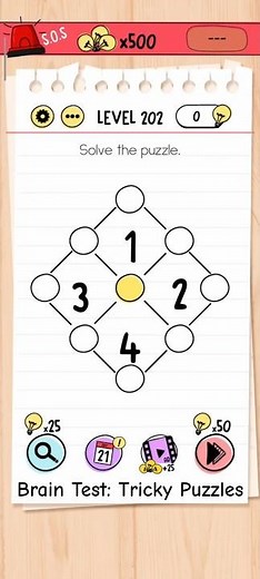 Brain test level 202: Solve the puzzle 💡💠🤔 #shorts