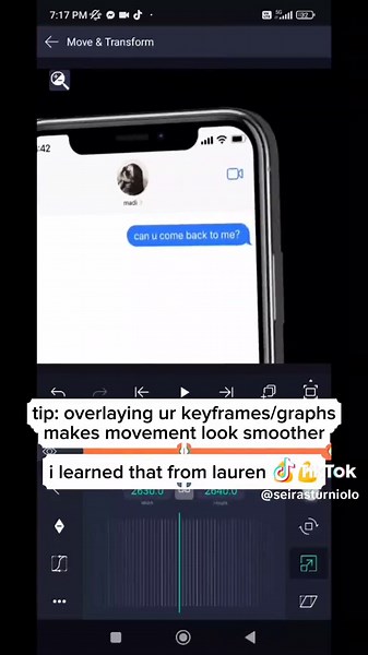 Alight Motion Phone Texting Edit Tutorial with Transitions