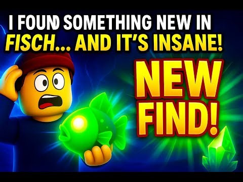 🌟 “I Found Something NEW in FISCH… And It’s Insane!” ⚡🐟🔥