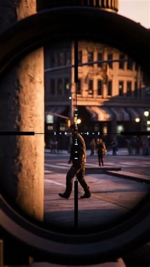 Sniper tracking a man with the scope | Sound Effect #soundeffect