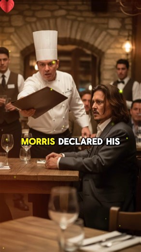 4.1K views · 222 reactions | Chef Throws Menu at Johnny Depp and Refuses to Serve Him — His Response Turns the Restaurant Around #JohnnyDepp #trending #emotionalstories | Eyi ID ヰ ヰ | Facebook