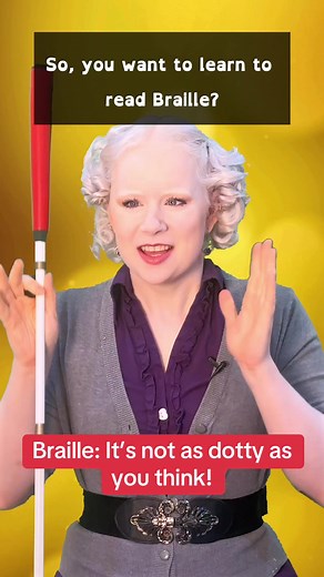 Braille Reading Quick Start Guide! #blind #Disabled #disability #advocate #braille #dyk #fypシ゚ #TheMoreYouKnow #lifeskills #reading