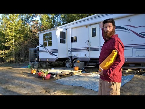 SIMPLE Living OFF GRID in a Camper / Our Homesteading Journey EP. 34