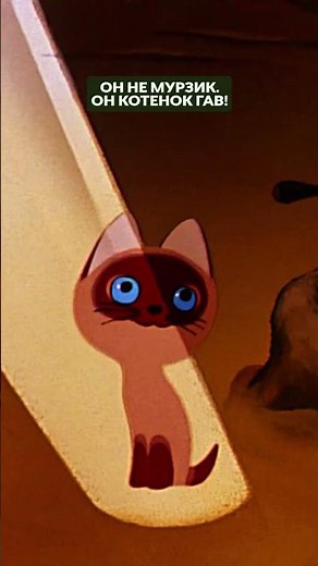 Я не Мурзик! Я котёнок Гав! 😡 Котенок по имени Гав #союзмультфильм #мультик