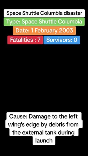 Understanding the Space Shuttle Columbia Disaster